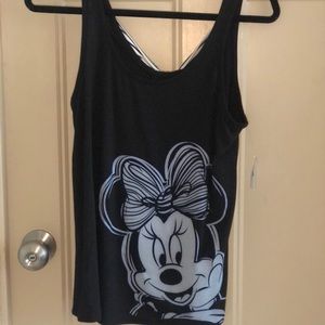 Minnie Mouse Tank Top with Bow Detailing on Back